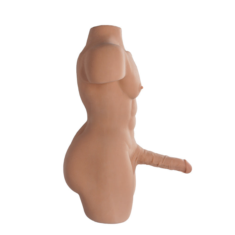 Channing :33.07LB Threesome Male Torso Sex Doll Wheat