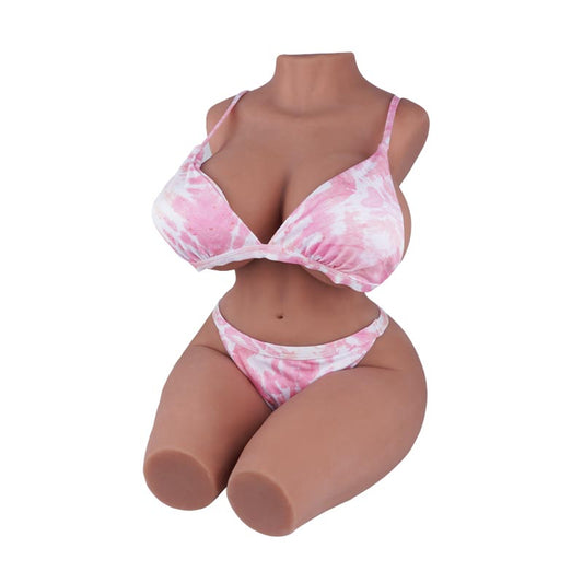 Monica ：41.34LB  Best Sex Torso Doll For Breast Fun Wheat